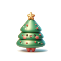 3d Christmas icons, Merry Christmas and Happy new year concept png