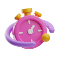 Team Work Object Stopwatch 3D Illustration png