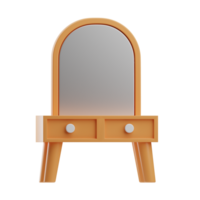 Beauty and fashion object Mirror 3D Illustration png