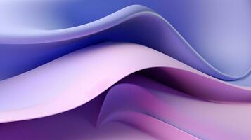AI generated a purple abstract background with curves photo