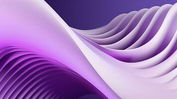 AI generated a purple abstract background with curves photo