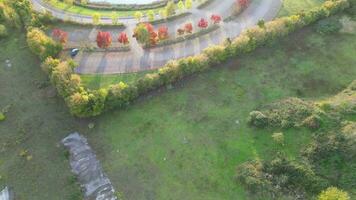 High Angle View of Central Luton City of England United Kingdom. October 23rd, 2023 video