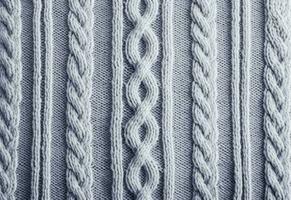 AI generated Knitted sweater texture, background with copy space. AI Generated photo