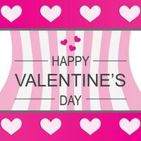 Vector vector happy valentines day abstract colorful background