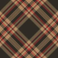 Plaid pattern vector. Check fabric texture. Seamless textile design for clothes, paper print. vector