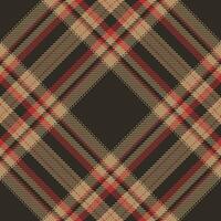 Plaid pattern vector. Check fabric texture. Seamless textile design for clothes, paper print. vector