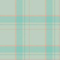 Plaid seamless pattern. Check fabric texture. Vector textile print.