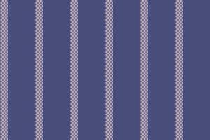 Multi stripe background texture, bedding lines vector vertical. Cross textile fabric pattern seamless in blue and light colors.