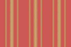 Postcard texture background seamless, swatch vector vertical lines. Anniversary pattern fabric textile stripe in red and green colors.
