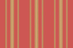 Postcard texture background seamless, swatch vector vertical lines. Anniversary pattern fabric textile stripe in red and green colors.