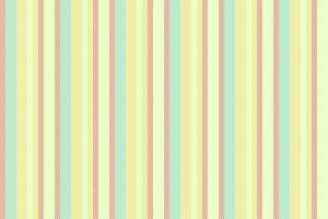 Bed pattern vector background, golf lines stripe seamless. Manufacture fabric vertical texture textile in light and yellow colors.