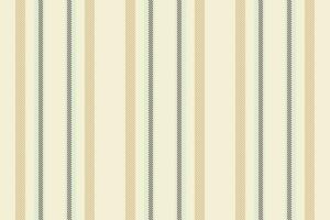 Vector fabric stripe of background texture lines with a vertical seamless pattern textile.