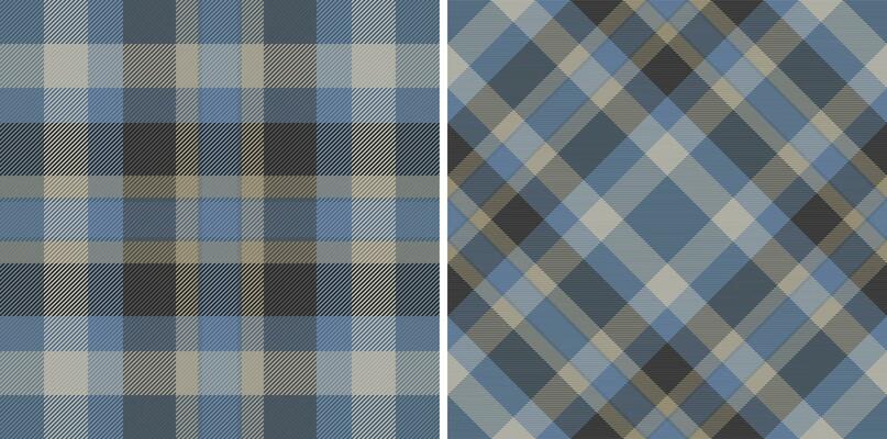 Fabric tartan vector of check seamless pattern with a texture plaid textile background.