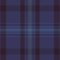 Plaid background check of pattern tartan textile with a seamless texture vector fabric.