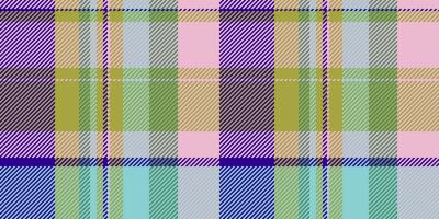 Graceful seamless background plaid, wrapping check pattern textile. Cute fabric vector tartan texture in light and yellow colors.
