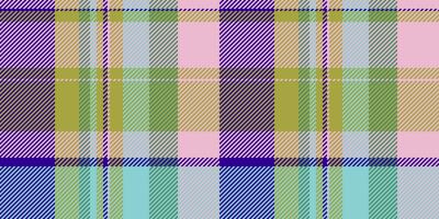 Graceful seamless background plaid, wrapping check pattern textile. Cute fabric vector tartan texture in light and yellow colors.