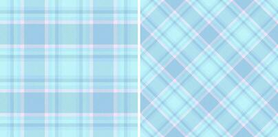 Check texture textile of background fabric plaid with a tartan seamless pattern vector. vector