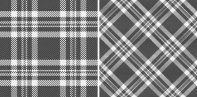 Plaid fabric tartan of pattern check seamless with a background textile vector texture.