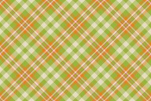 Olive tartan background vector, jpg seamless texture pattern. Skirt fabric check plaid textile in lime and light colors. vector