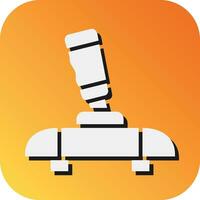 Joystick Vector Glyph Gradient Background Icon For Personal And Commercial Use.