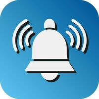 Bell Vector Glyph Gradient Background Icon For Personal And Commercial Use.