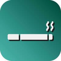 Cigarette Vector Glyph Gradient Background Icon For Personal And Commercial Use.