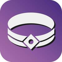 Bracelet Vector Glyph Gradient Background Icon For Personal And Commercial Use.