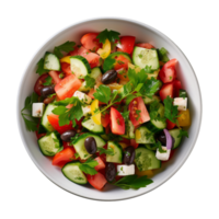 AI generated Fruit Salad Isolated On Transparent Background png