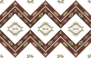 alfombra modelo. sin costura geometría. occidental hecho a mano ensillar cobija alfombra patrón, azteca, png