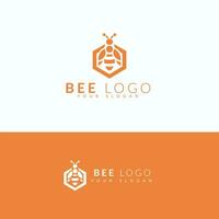 A Striking Bee Logo vector