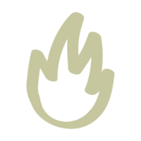 fuego fuego elemento png