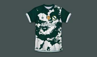 vector soccer jersey design for sublimation, sport t shirt design