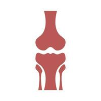 Knee joint. rheumatology and traumatology, vector design and illustration