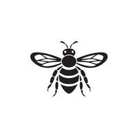 Honey bee icon. Design vector illustration template