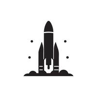 cohete icono vector diseño símbolo de innovación y tecnología.