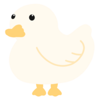 fofa Pato desenho animado ilustração fofa animal fofa adesivo animal adesivo fofa elemento png