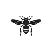 Honey bee icon. Design vector illustration template