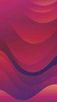 Abstract background orange red color with wavy lines and gradients is a versatile asset suitable for various design projects such as websites, presentations, print materials, social media posts vector