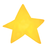 Aquarell Star Symbol png