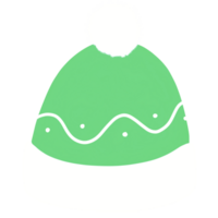 christmas hat icon water color png