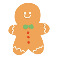 gingerbread man icon character png