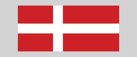 Denmark Flag of illustration background design. vector