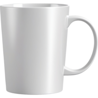 AI generated Realistic white mug for mockup. AI Generative png