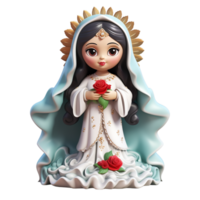 ai généré créer mignonne catholique chibi png