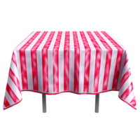 ai généré à manger table avec nappe de table png