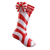 AI generated Christmas Socks Garden Decorative png