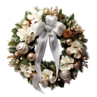 AI generated Christmas Ornament Advent Wreath New Year png