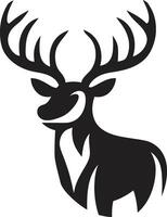 Natures Elegance Deer Head Vector Symbol Wilderness Majesty Deer Head Logo Design Icon