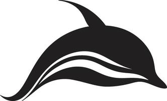 Oceanic Ovation Logo Vector Icon Coastal Cadence Whale Emblem Design