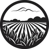 Harvest Heritage Farming Logo Design Vector Homestead Harmony Agriculture Icon Vector